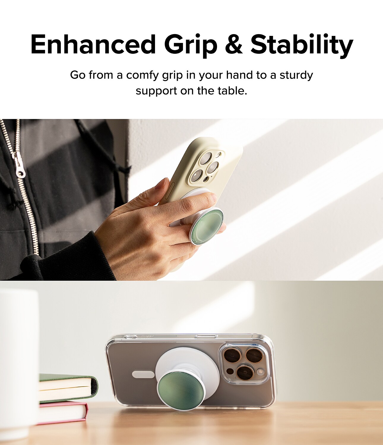 MagSafe Tok Magnetic mobilholder/stativ, Glossy Forest