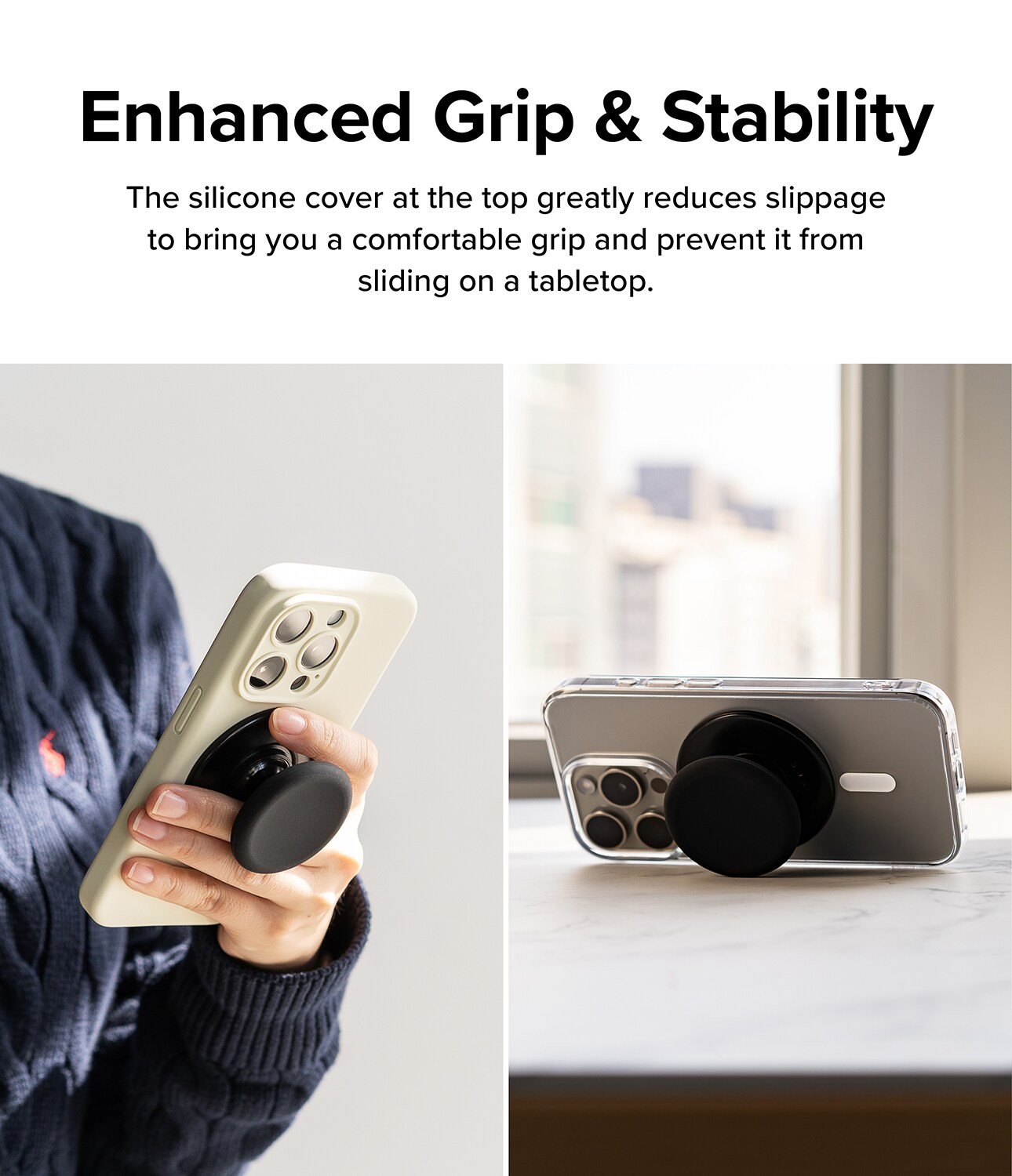 MagSafe Tok Magnetic mobilholder/stativ, Black