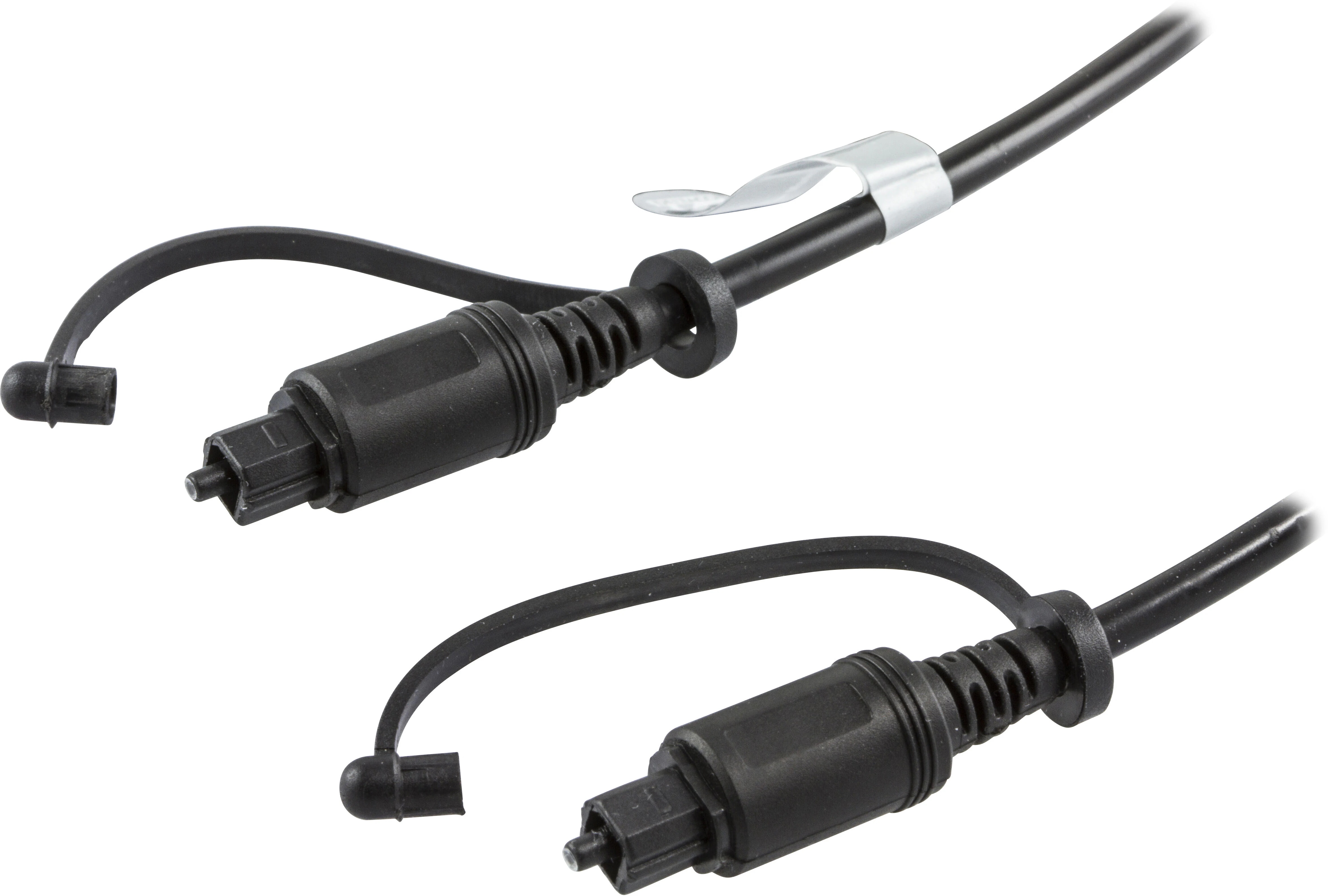 Optisk lydkabel Toslink-Toslink 10m, Sort