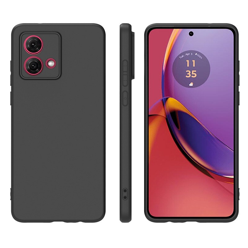 Motorola Moto G84 Mobilcover i TPU, Sort