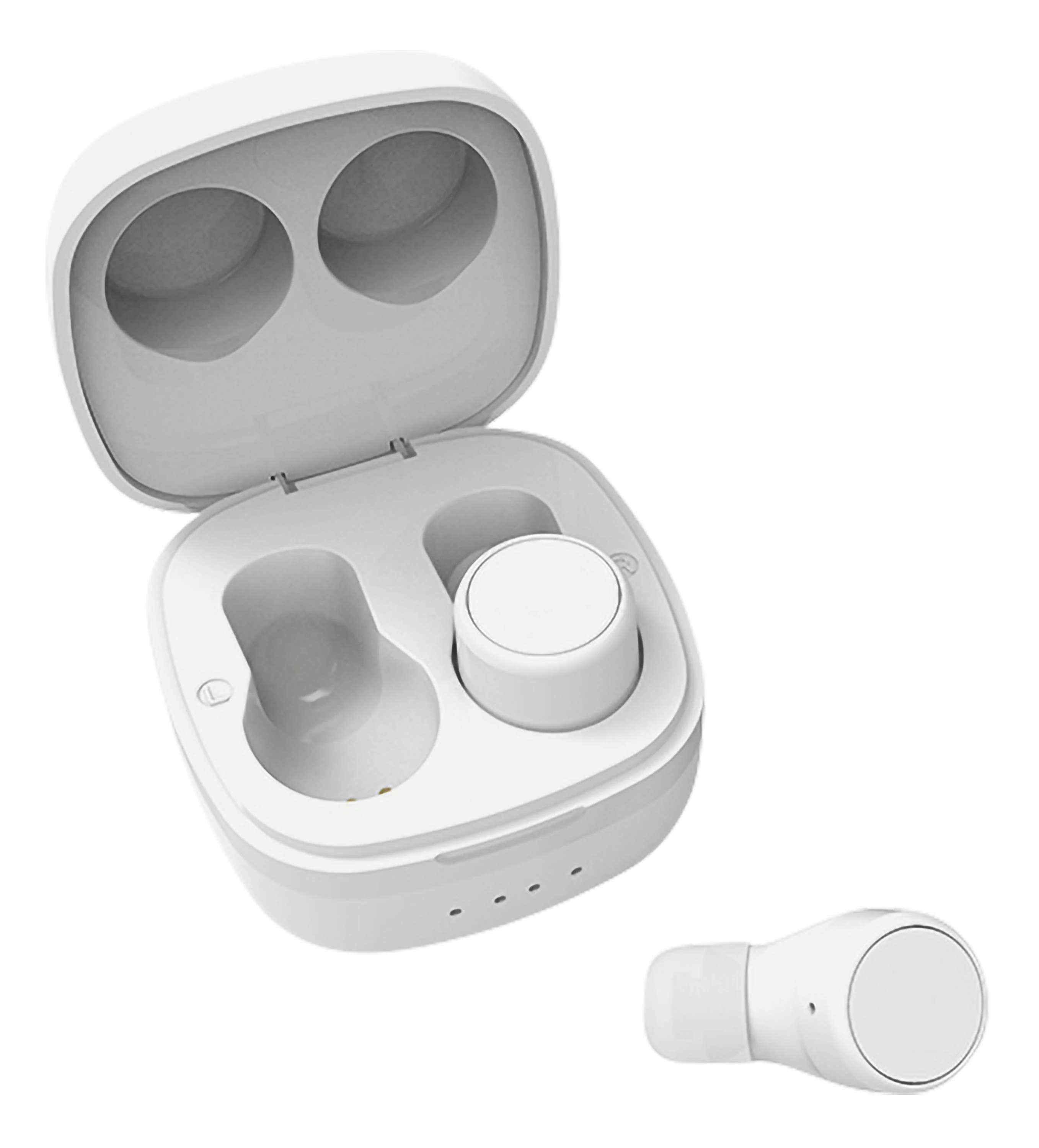 True Wireless Stereo in-ear trådløse høretelefoner, Hvid