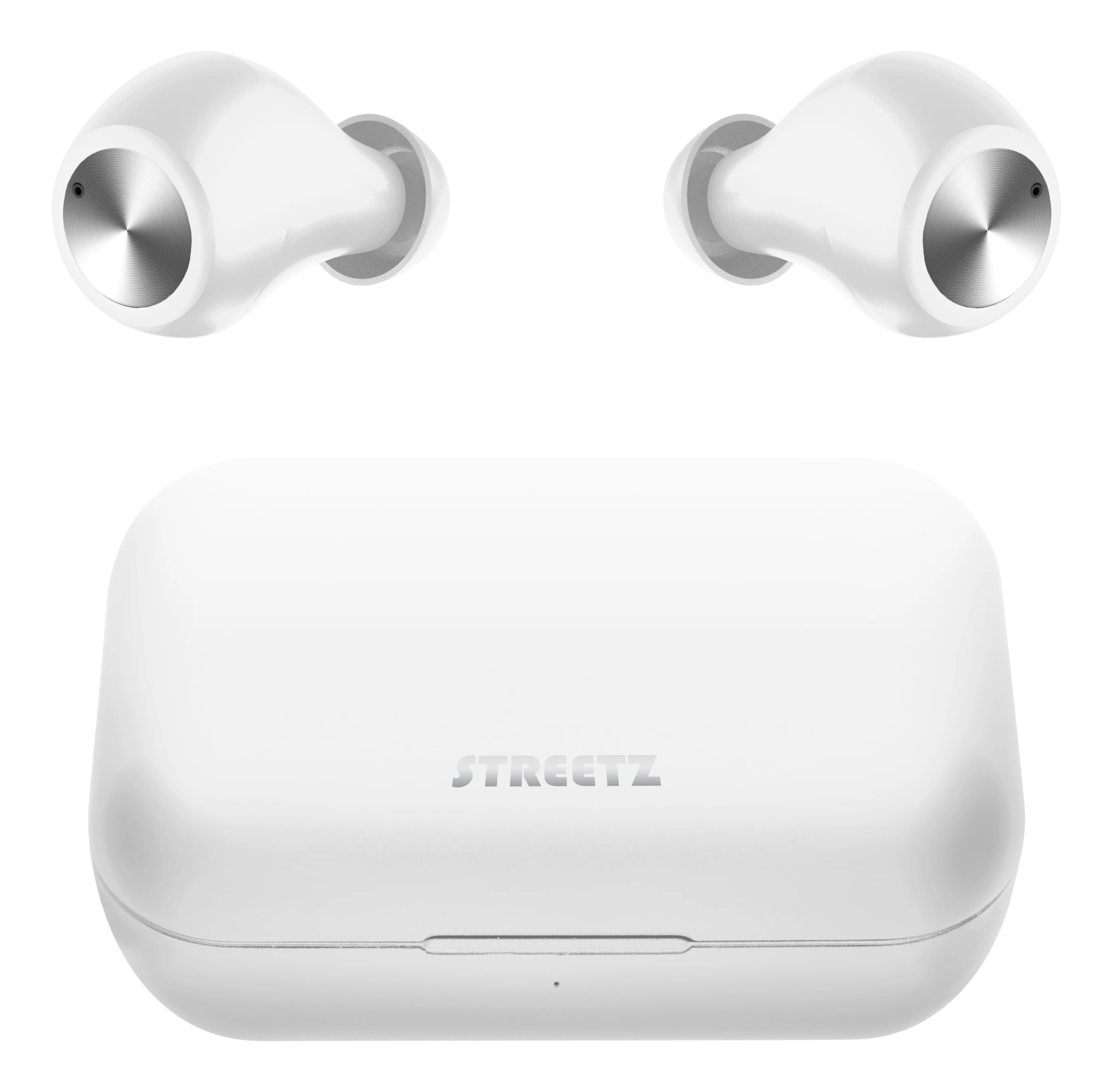 TWS høretelefoner in-ear trådløse, Hvid