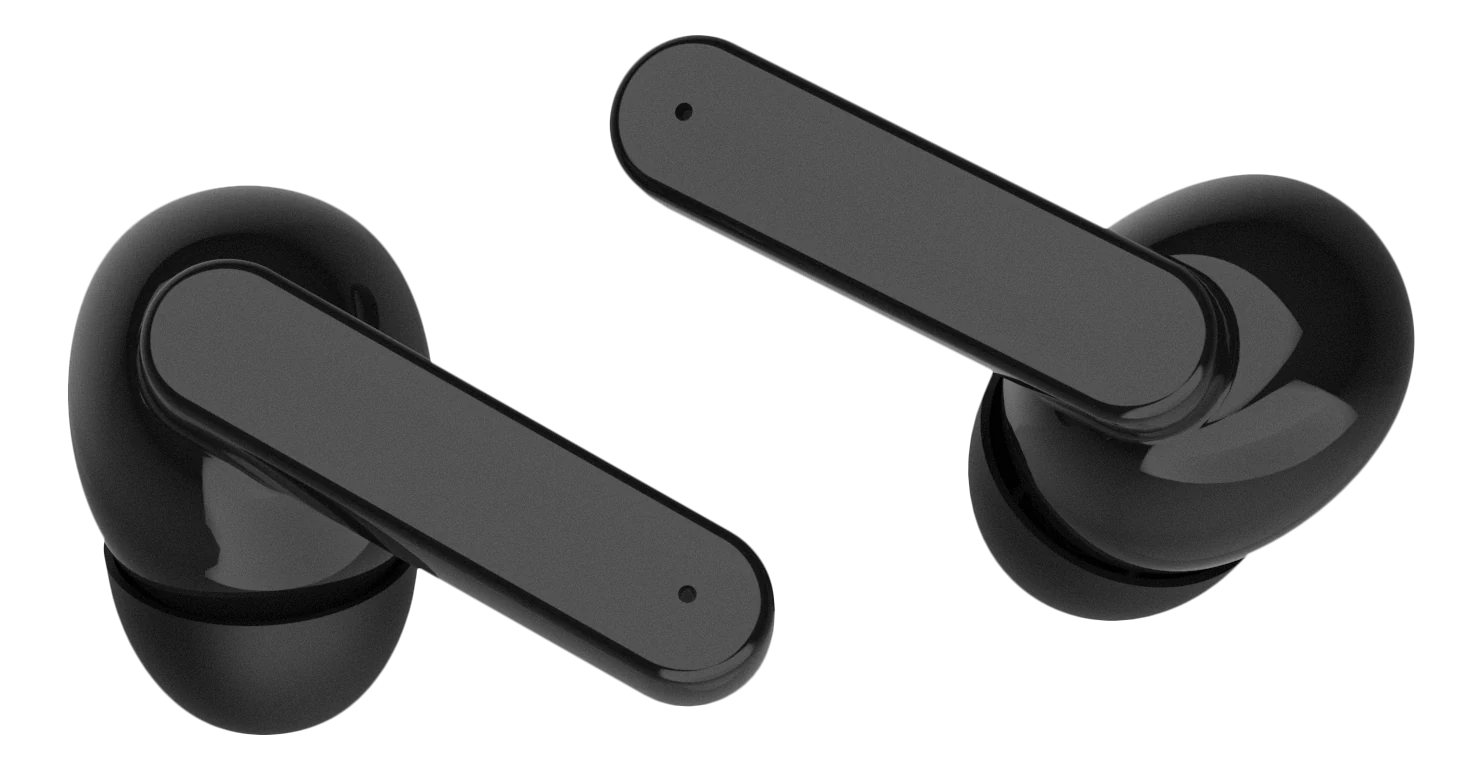 Gaming TWS høretelefoner in-ear trådløse, Sort