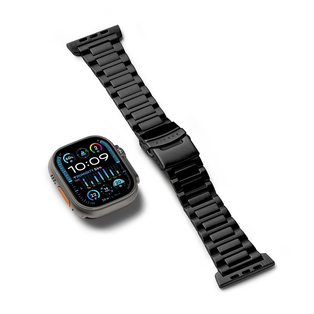 Apple Watch Ultra 49mm 3rd Gen Armbånd Titanium One, Black