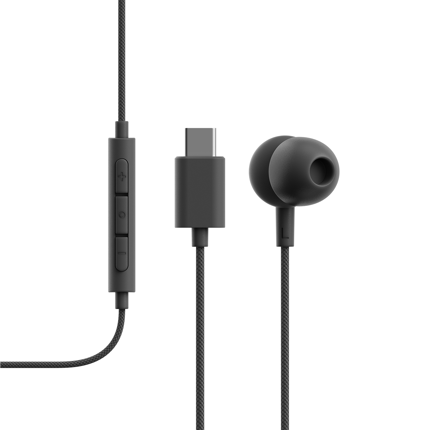 V3 Kablede In-ear høretelefoner med USB-C, Sort