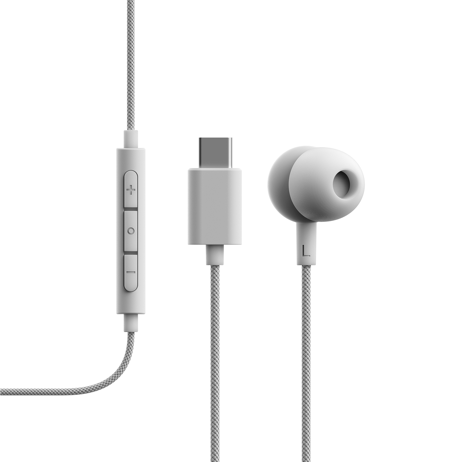V3 Kablede In-ear høretelefoner med USB-C, Hvid