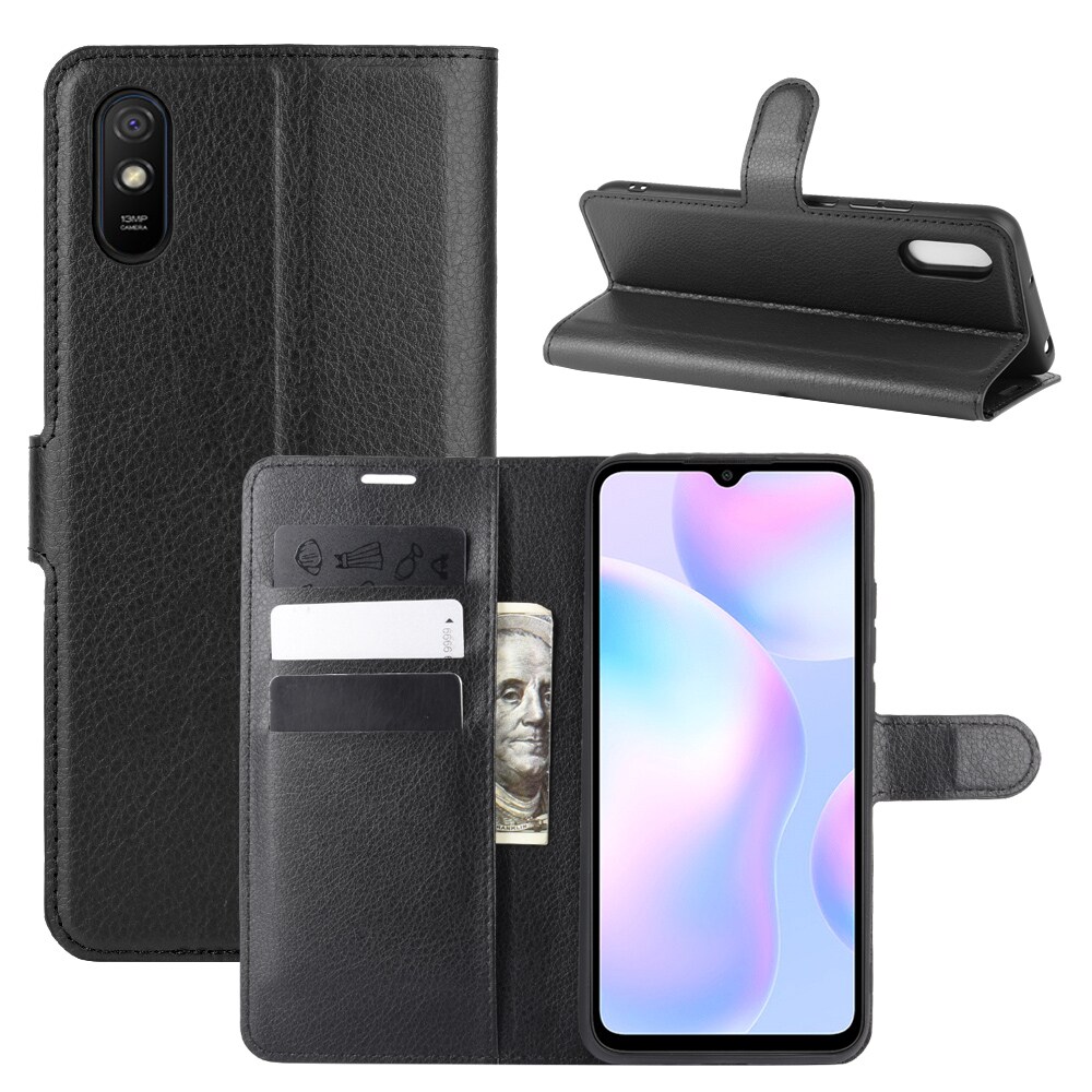 Xiaomi Redmi 9AT Enkelt mobiletui, Sort