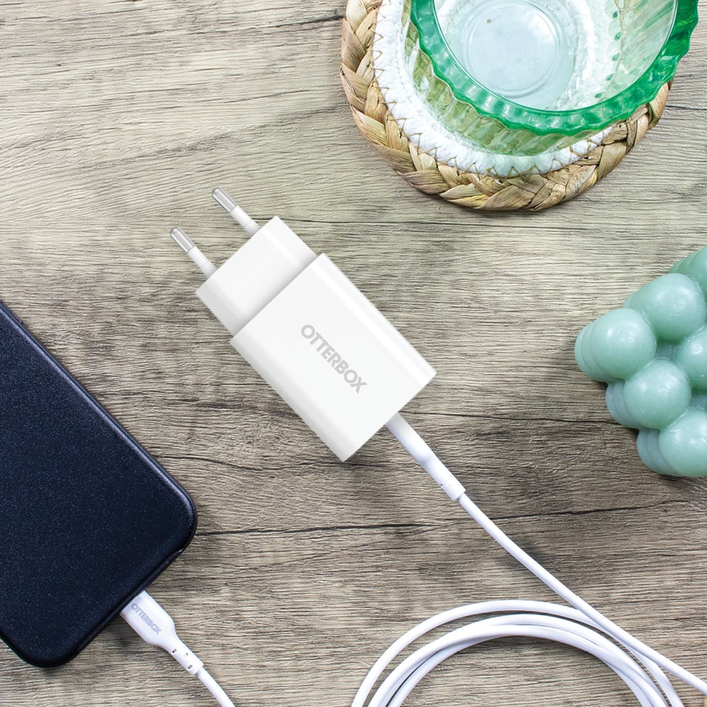 Vægoplader USB-C PD 30W, White