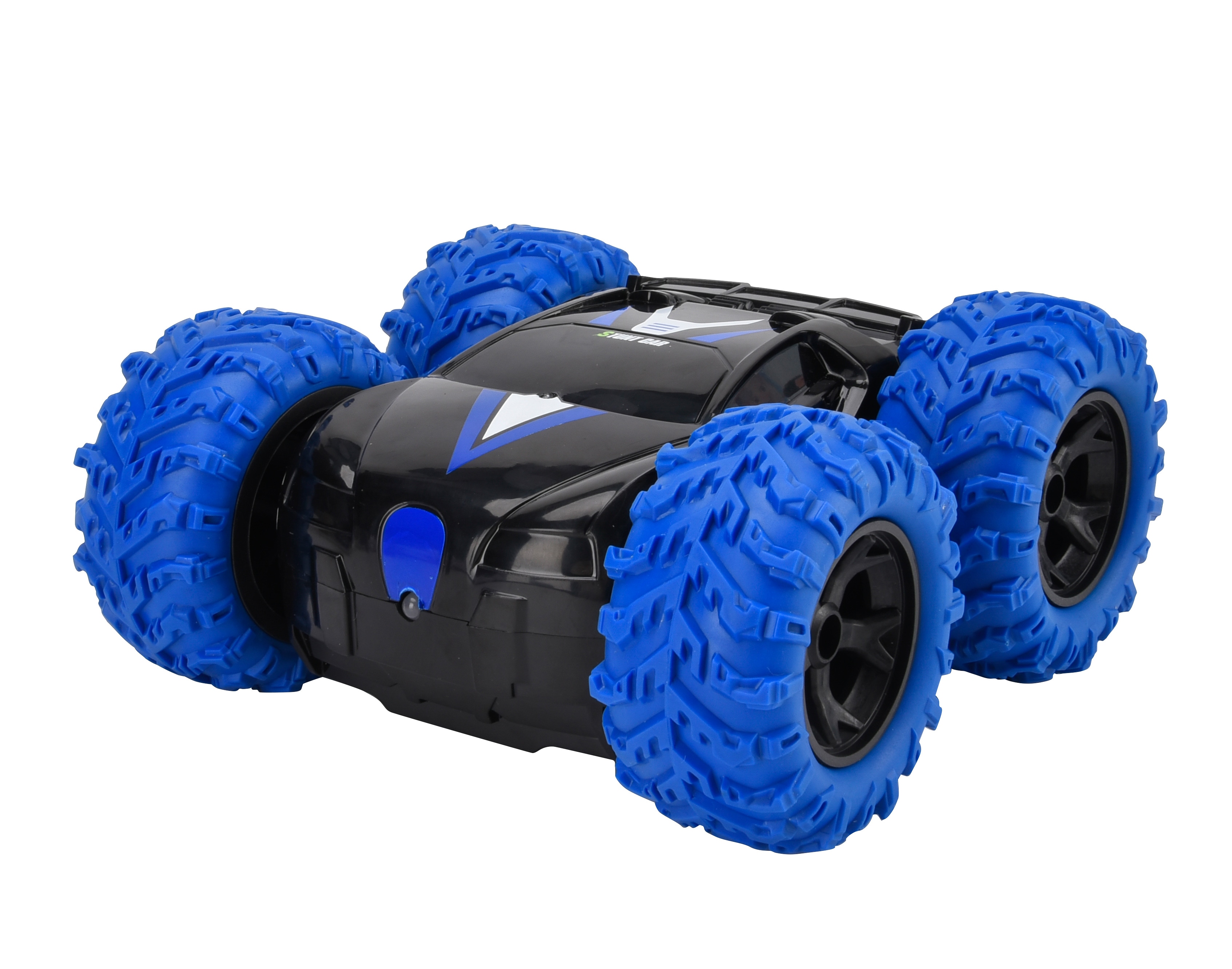 Fjernstyret 360 stuntbil, Blå