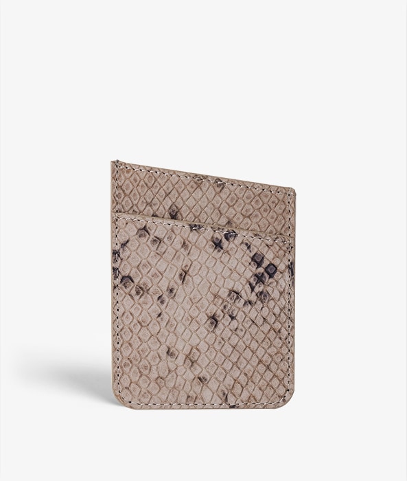 Kortholder, Soft Python Cshmere