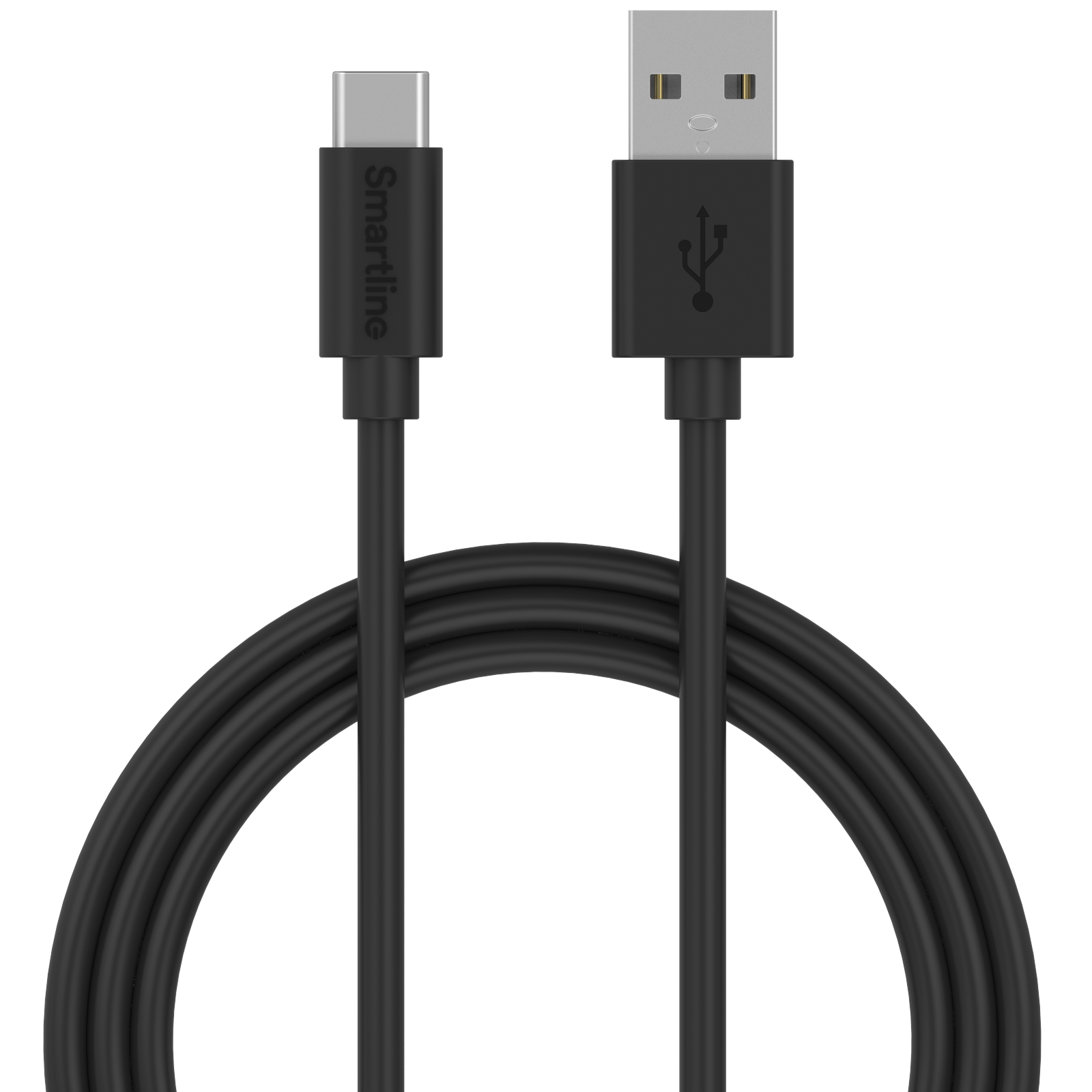 Opladningskabel 3m USB-A - USB-C Sort