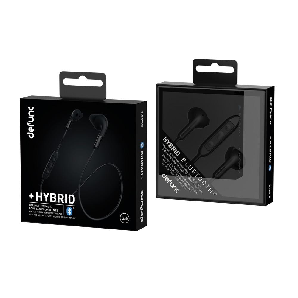 BT Plus Hybrid - smarte in-ear høretelefoner, Sort