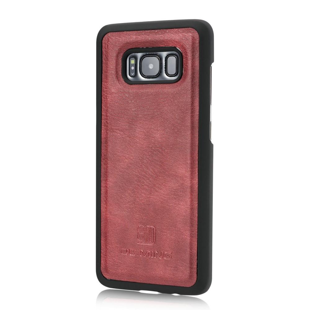 Samsung Galaxy S8 Pungetui med aftageligt cover, Red
