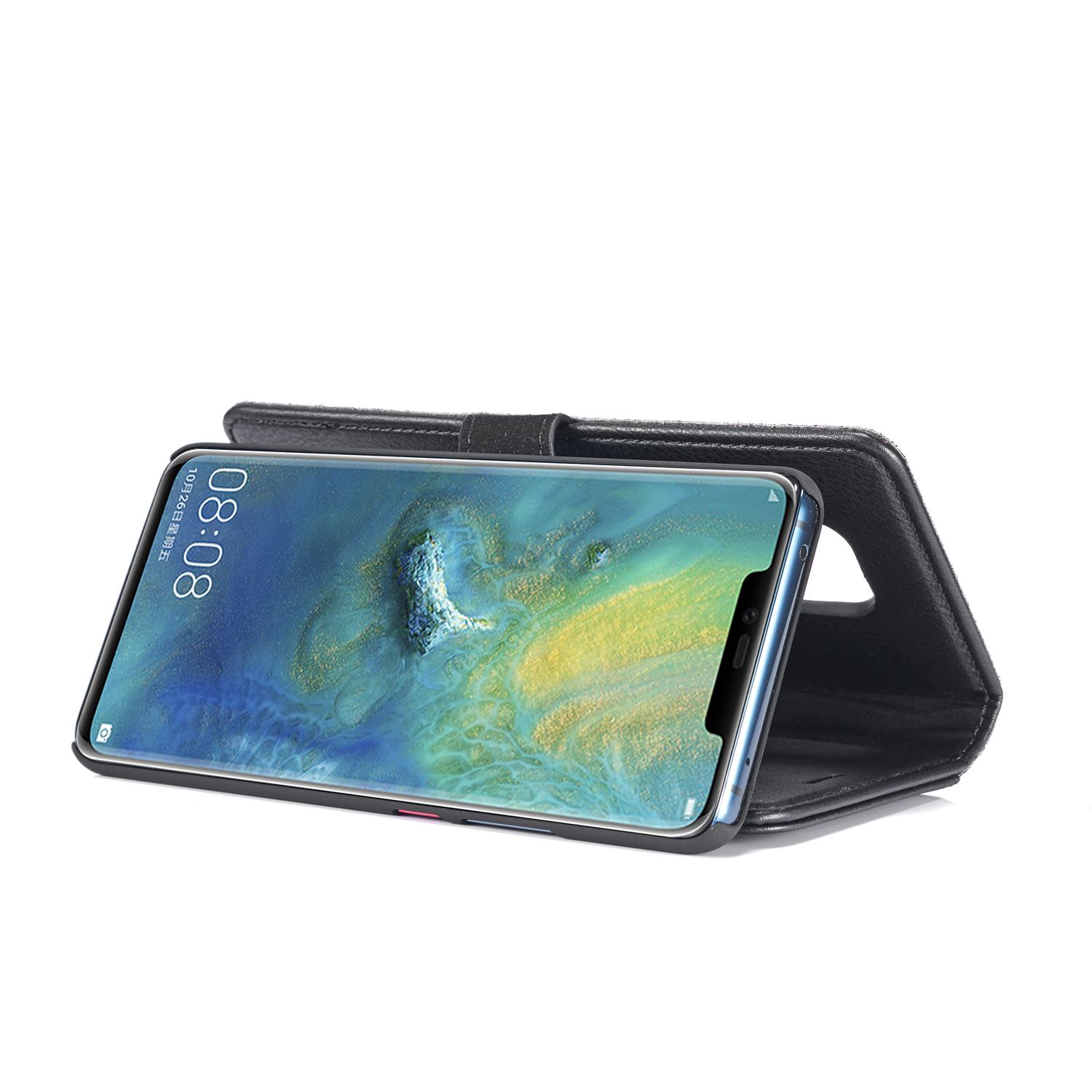 Huawei Mate 20 Pro Pungetui med aftageligt cover, Black