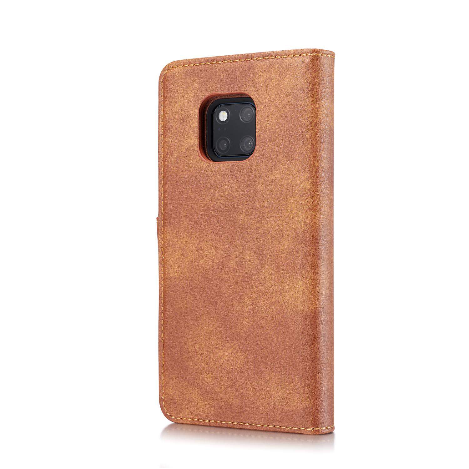 Huawei Mate 20 Pro Pungetui med aftageligt cover, Cognac