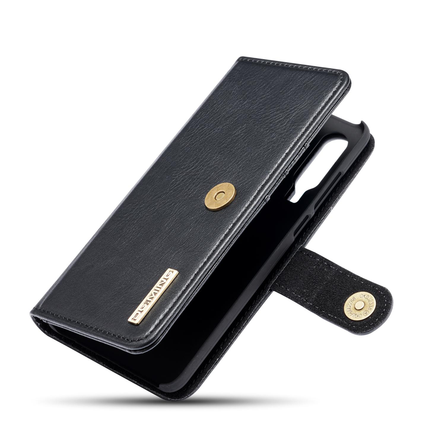 Huawei P30 Pungetui med aftageligt cover, Black