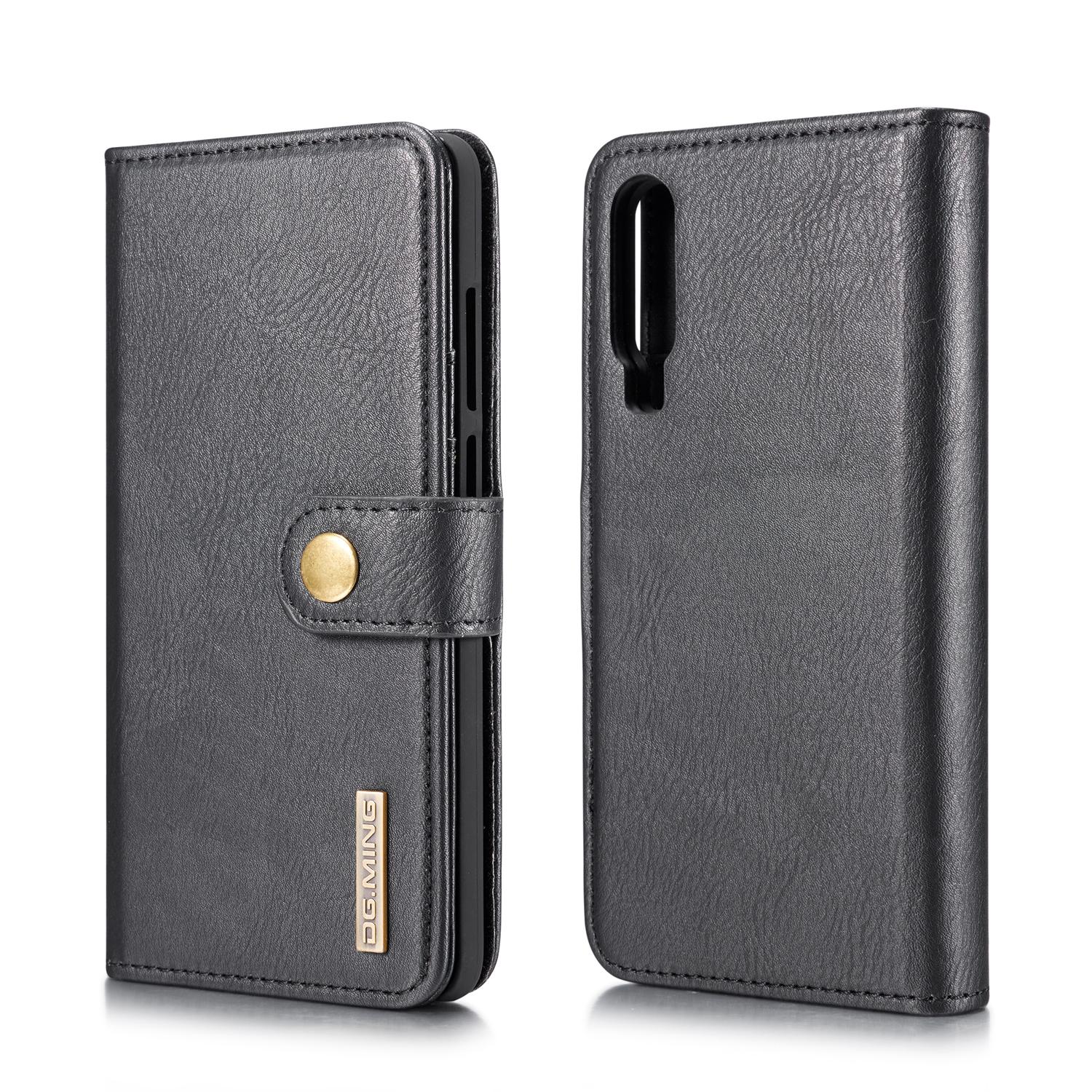 Huawei P30 Pungetui med aftageligt cover, Black