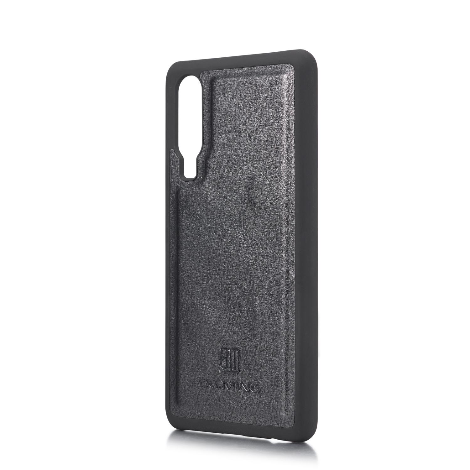 Huawei P30 Pungetui med aftageligt cover, Black