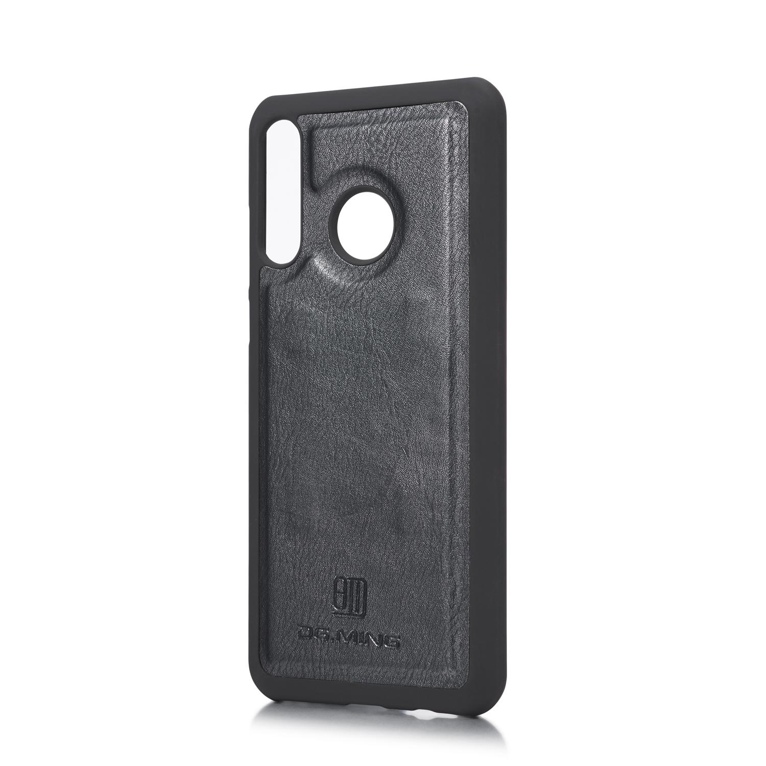 Huawei P30 Lite Pungetui med aftageligt cover, Black