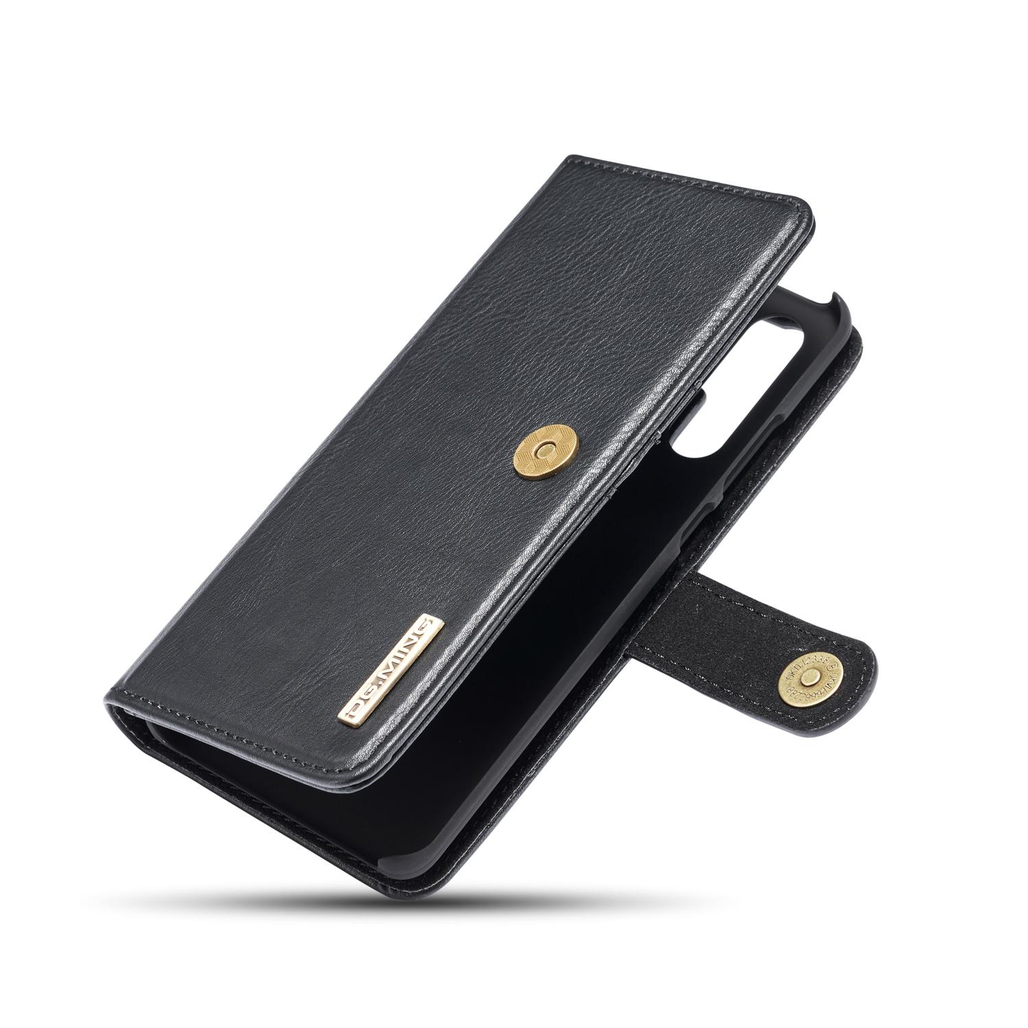 Huawei P30 Pro Pungetui med aftageligt cover, Black