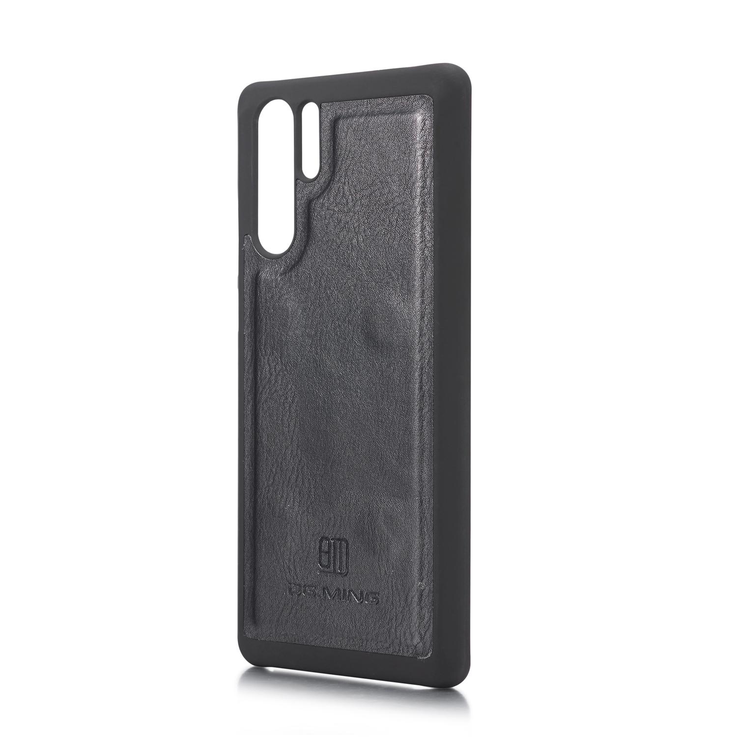 Huawei P30 Pro Pungetui med aftageligt cover, Black