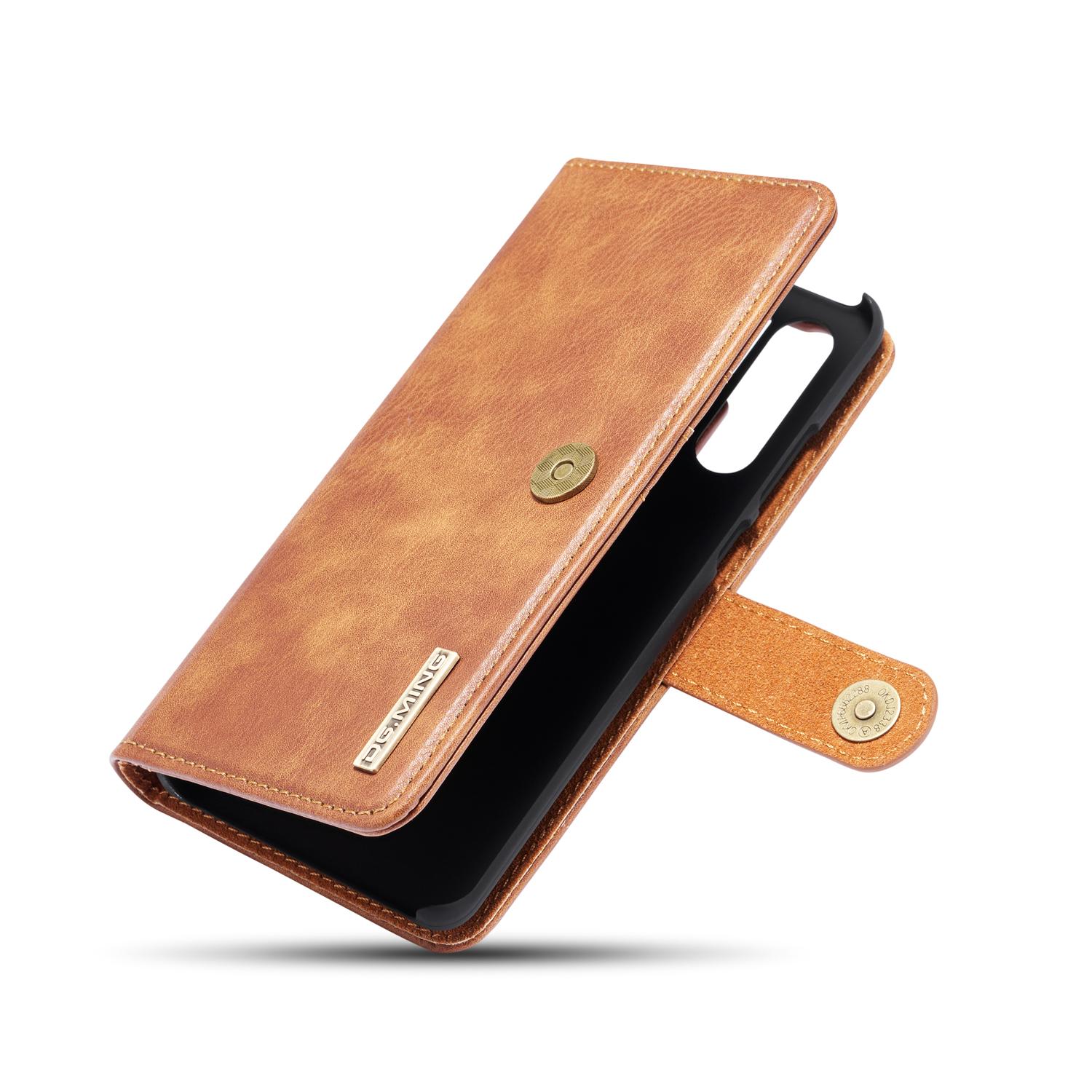 Huawei P30 Pro Pungetui med aftageligt cover, Cognac