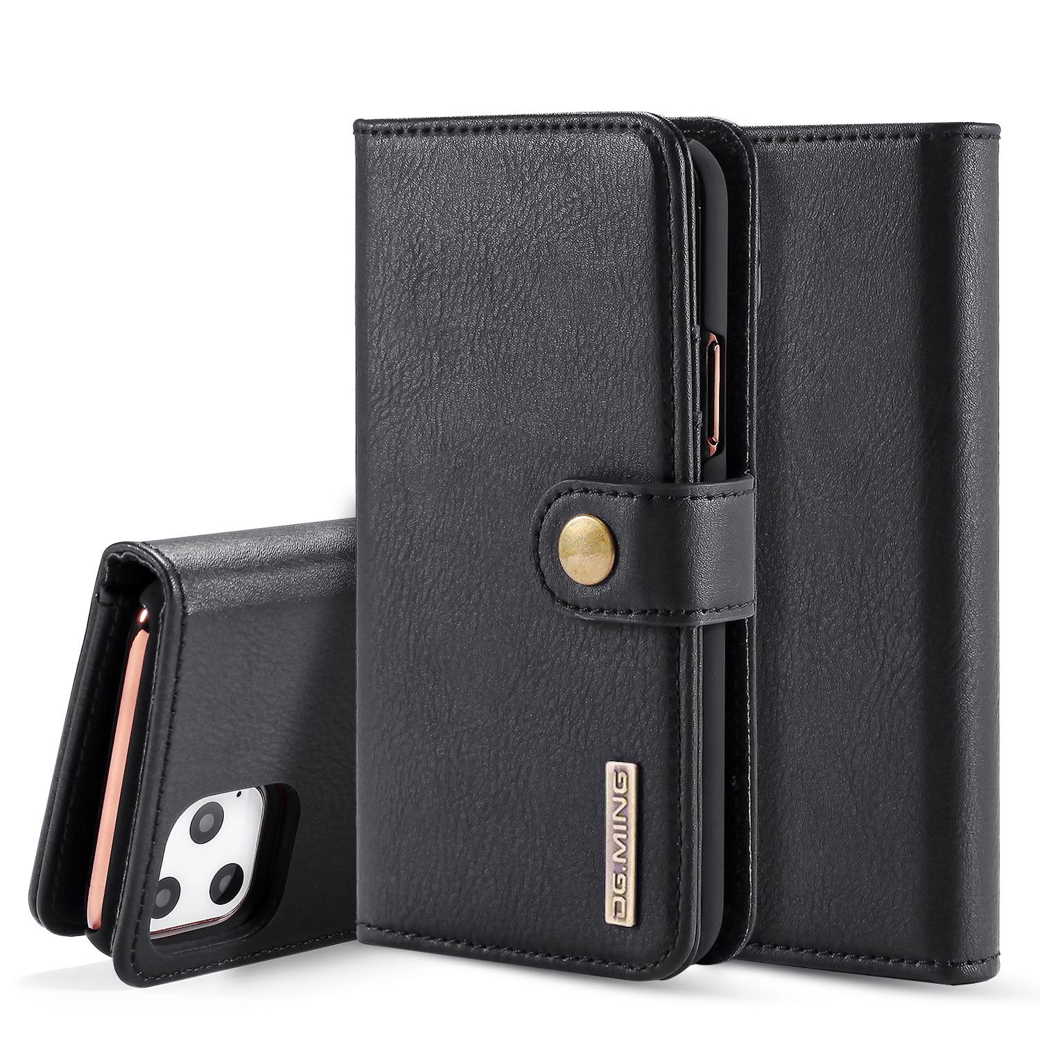 iPhone 11 Pro Max Pungetui med aftageligt cover, Black