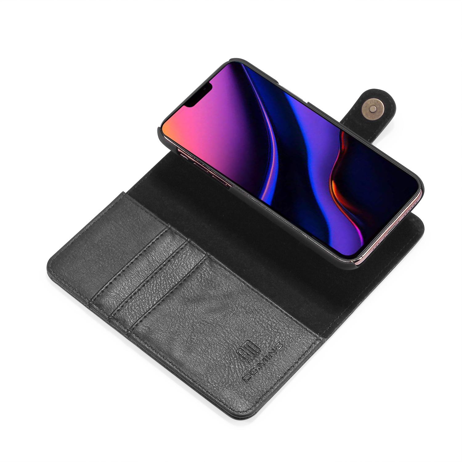 iPhone 11 Pro Max Pungetui med aftageligt cover, Black