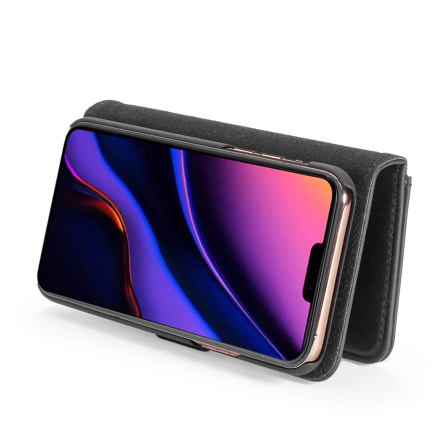 iPhone 11 Pro Max Pungetui med aftageligt cover, Black