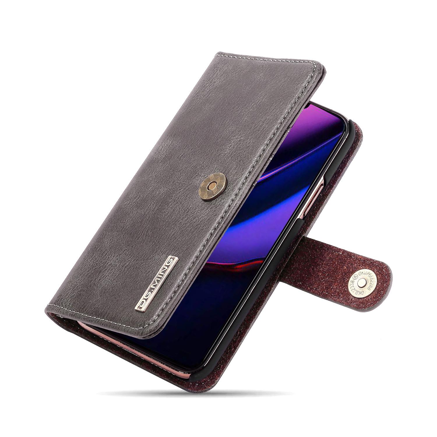 iPhone 11 Pro Max Pungetui med aftageligt cover, Brown