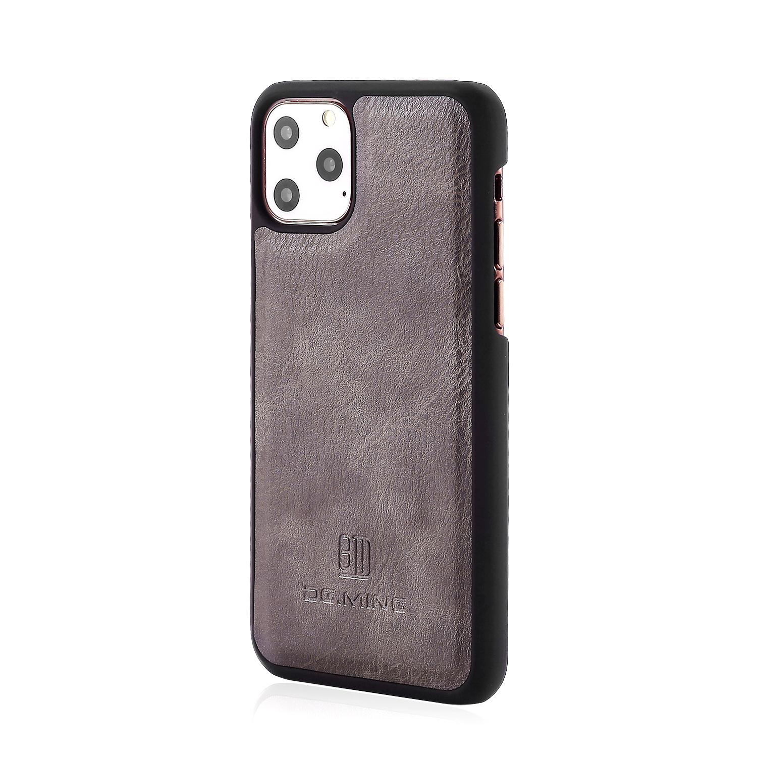 iPhone 11 Pro Max Pungetui med aftageligt cover, Brown