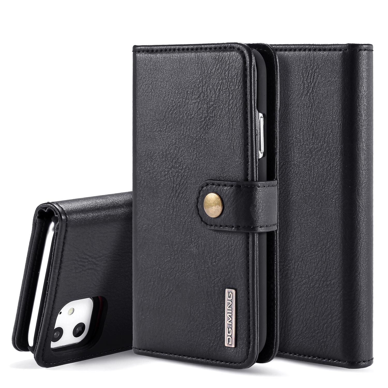 iPhone 11 Pungetui med aftageligt cover, Black