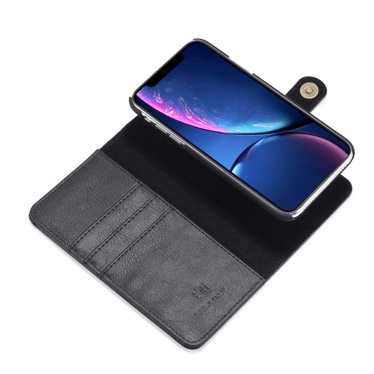 iPhone 11 Pungetui med aftageligt cover, Black