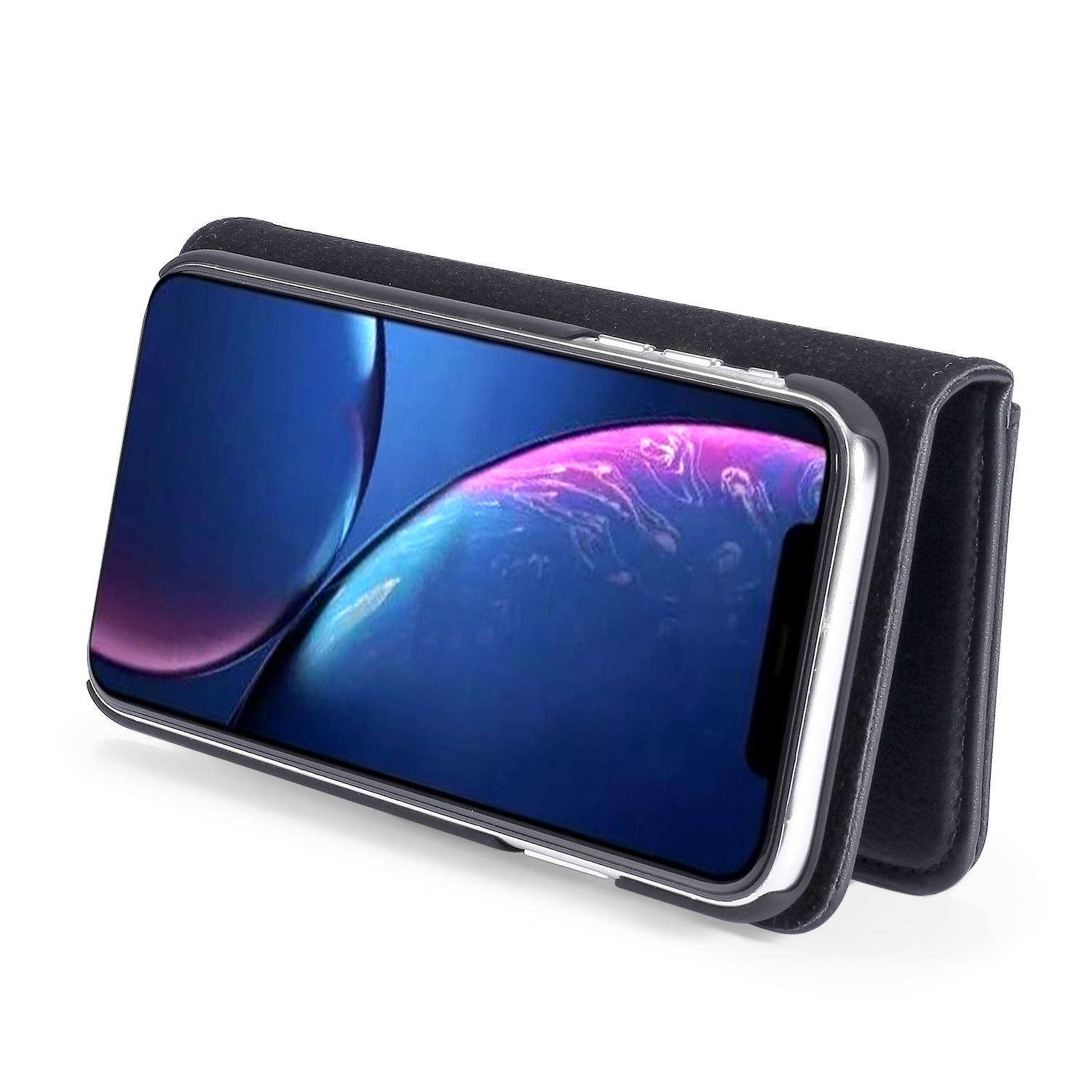 iPhone 11 Pungetui med aftageligt cover, Black