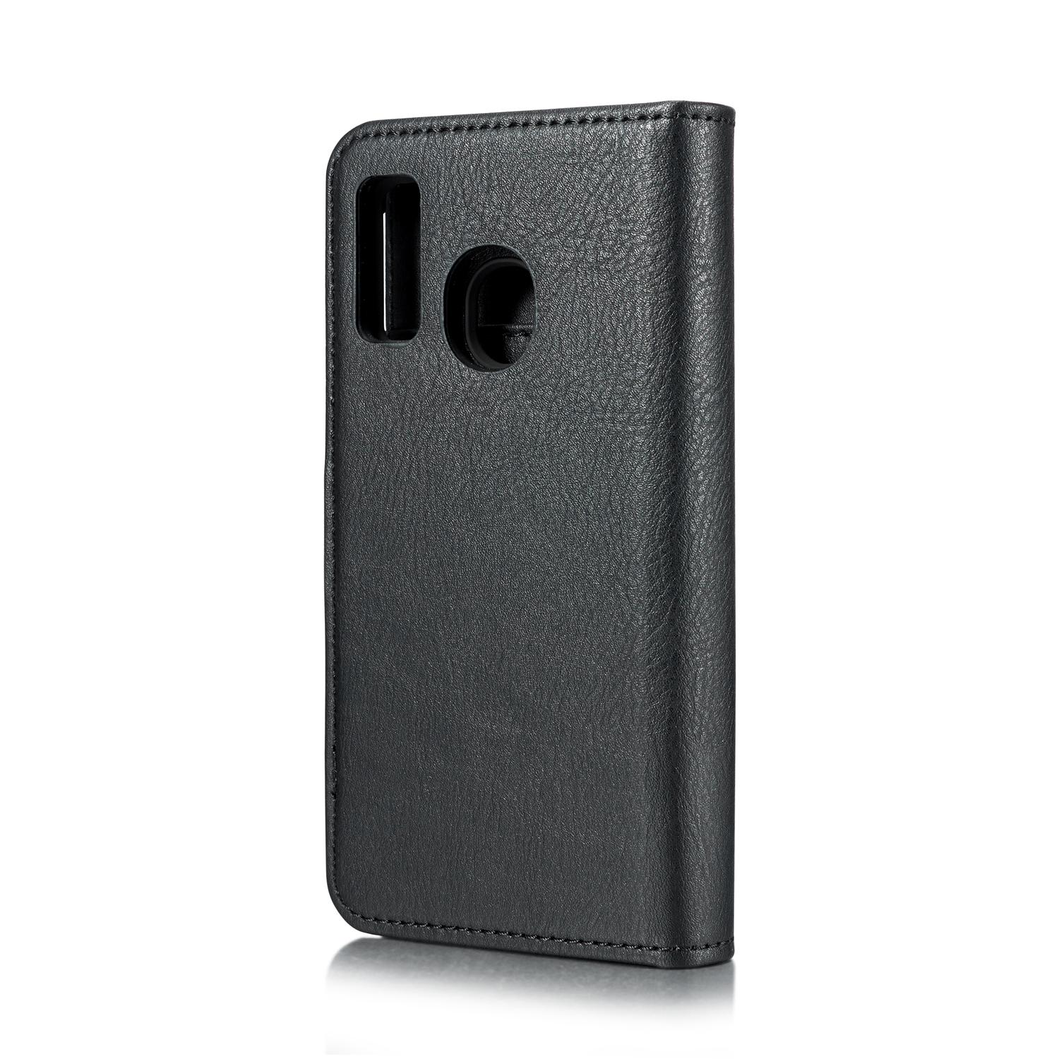 Samsung Galaxy A40 Pungetui med aftageligt cover, Black