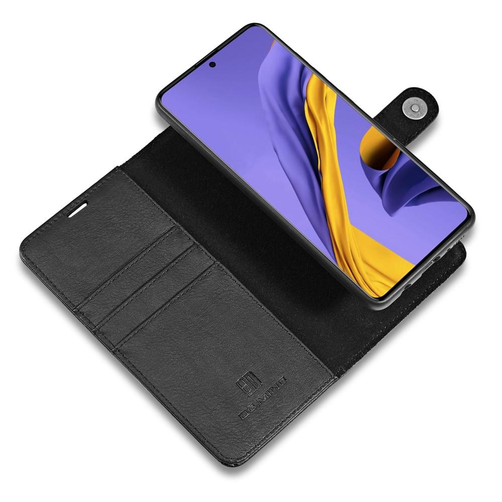 Samsung Galaxy A71 Pungetui med aftageligt cover, Black