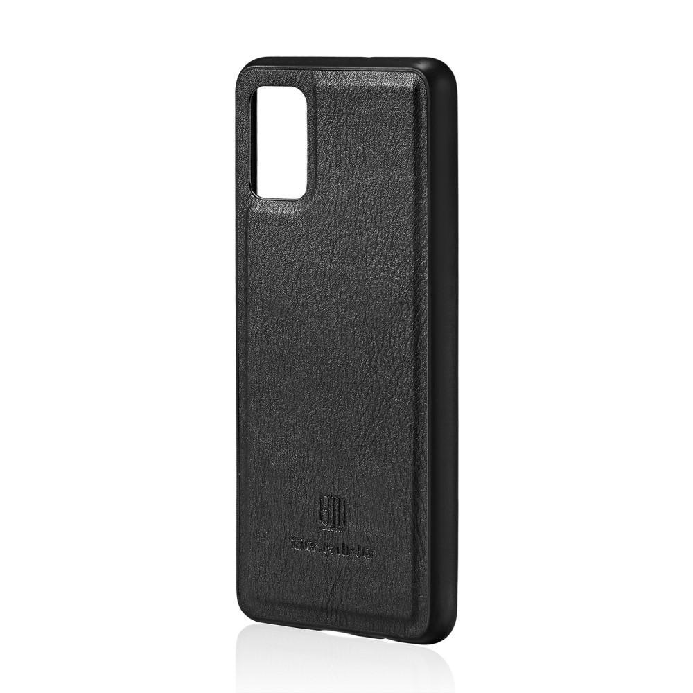 Samsung Galaxy A71 Pungetui med aftageligt cover, Black