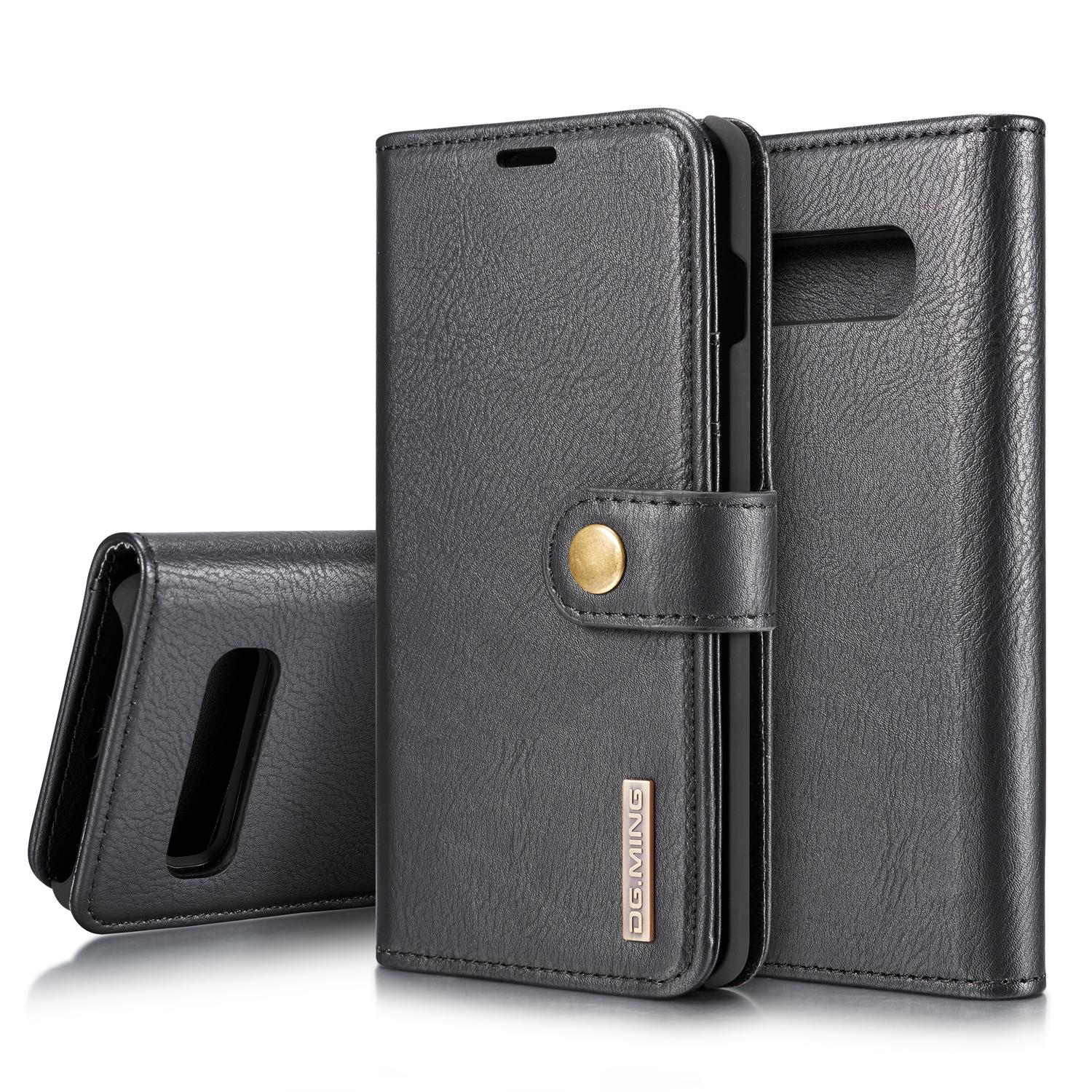 Samsung Galaxy S10 Pungetui med aftageligt cover, Black
