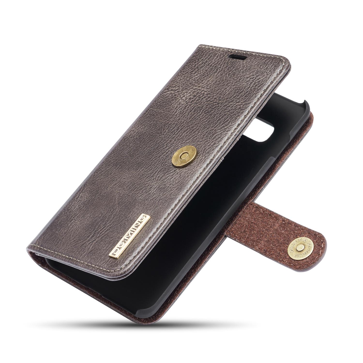 Samsung Galaxy S10 Pungetui med aftageligt cover, Brown