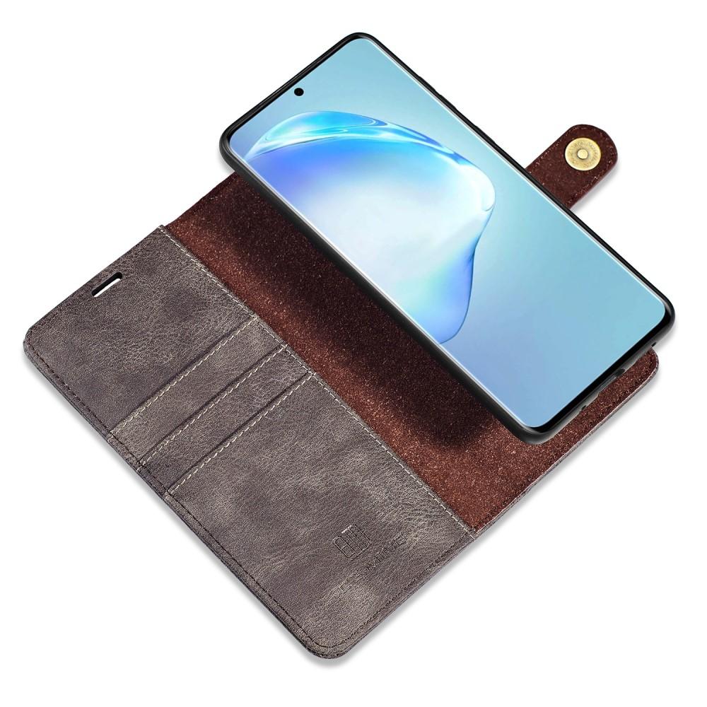 Samsung Galaxy S20 Pungetui med aftageligt cover, Brown