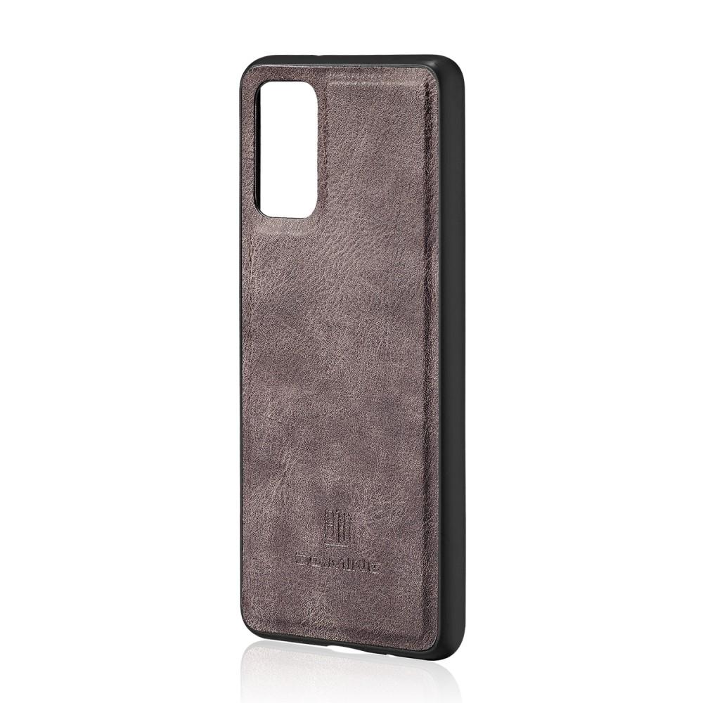 Samsung Galaxy S20 Pungetui med aftageligt cover, Brown