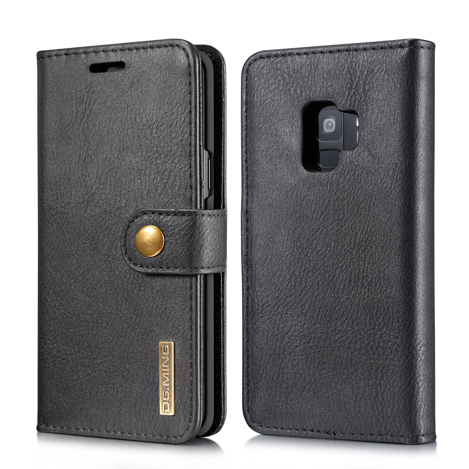 Samsung Galaxy S9 Pungetui med aftageligt cover, Black