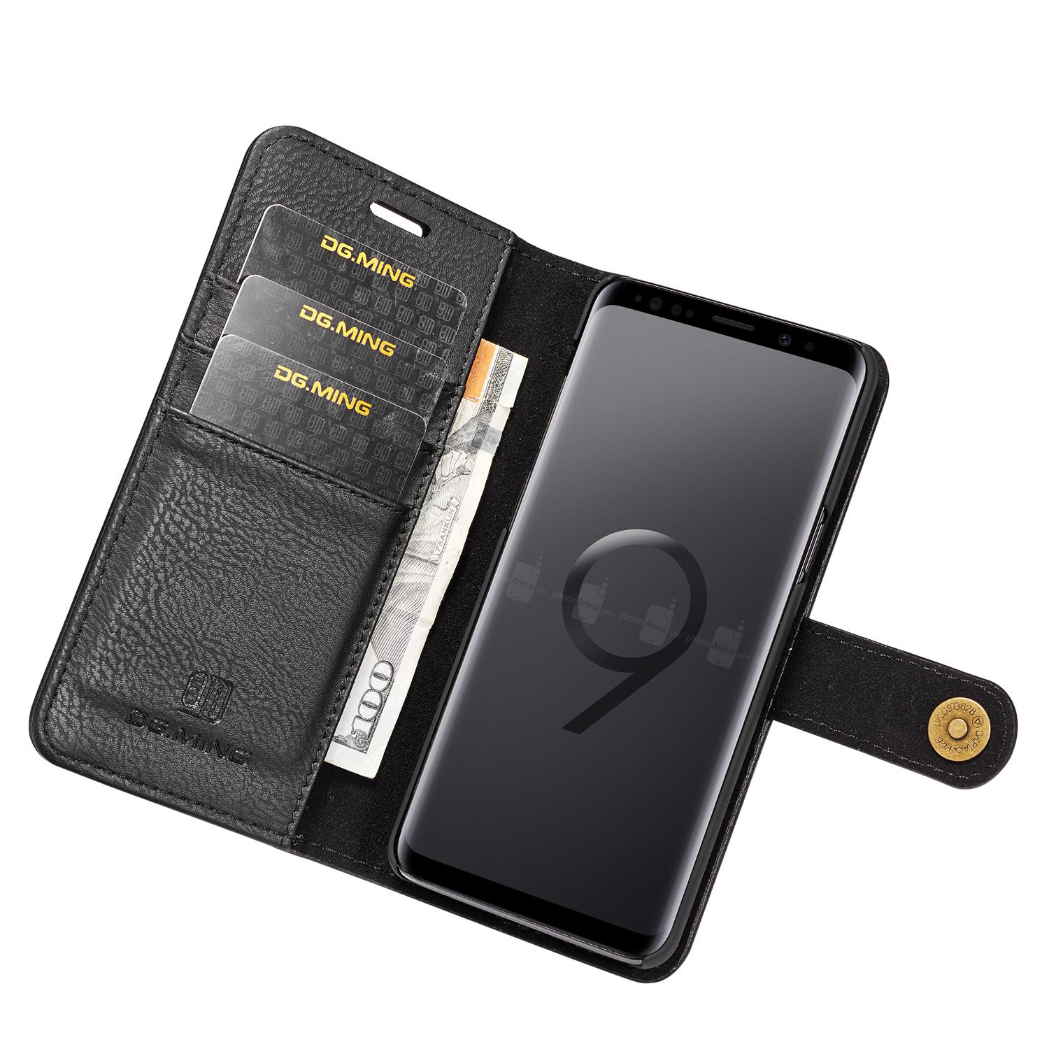 Samsung Galaxy S9 Pungetui med aftageligt cover, Black