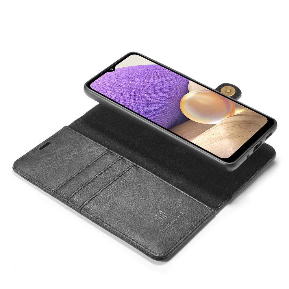 Samsung Galaxy A32 5G Pungetui med aftageligt cover, Black