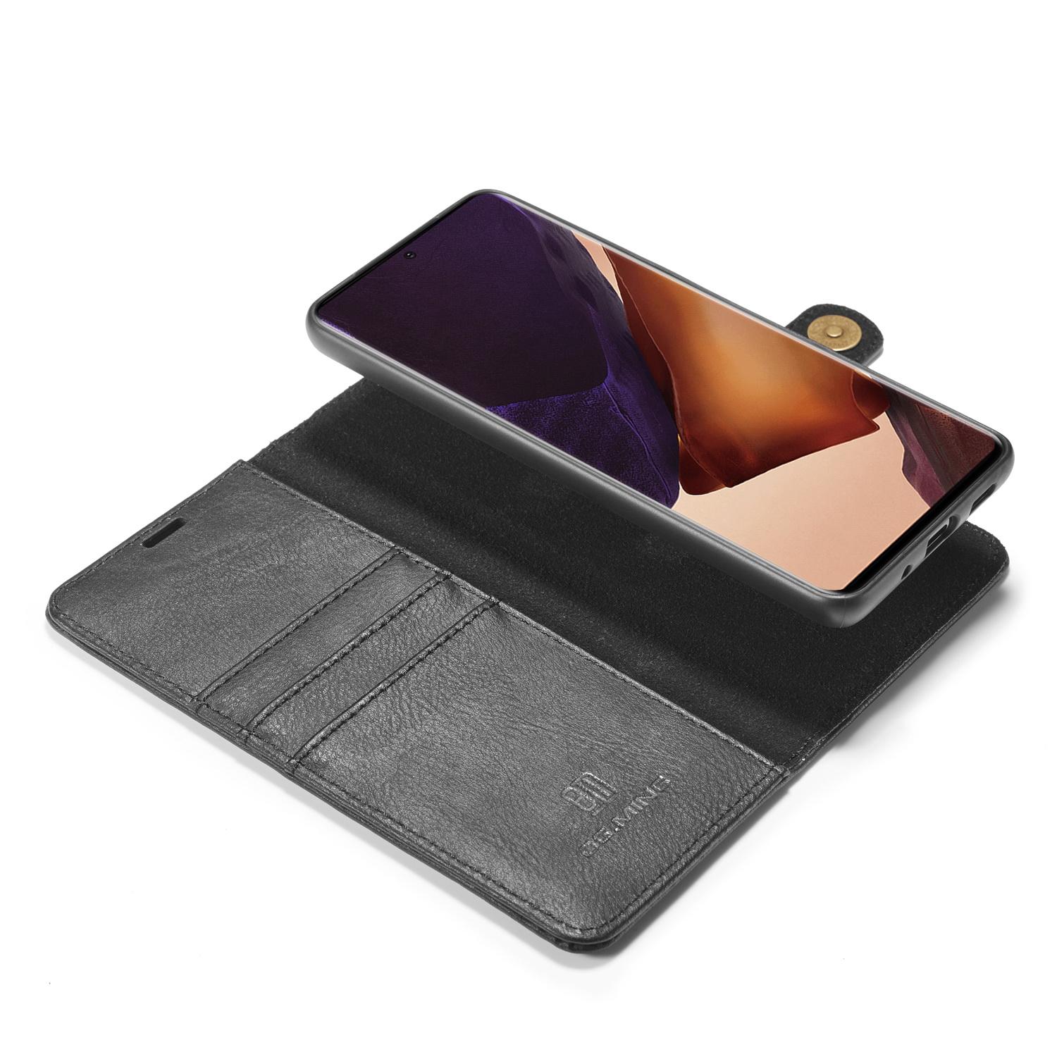 Samsung Galaxy Note 20 Ultra Pungetui med aftageligt cover, Black