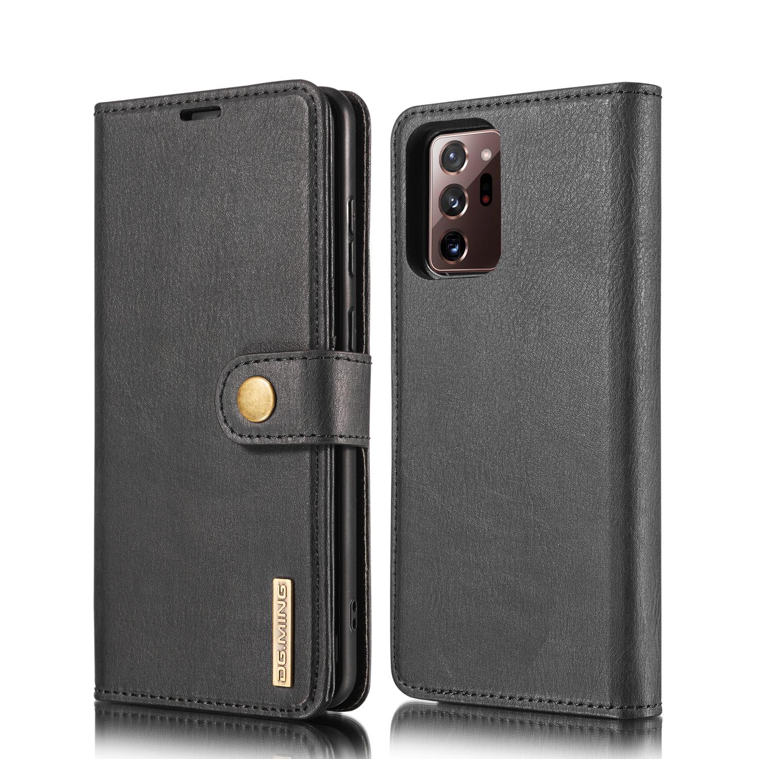 Samsung Galaxy Note 20 Ultra Pungetui med aftageligt cover, Black
