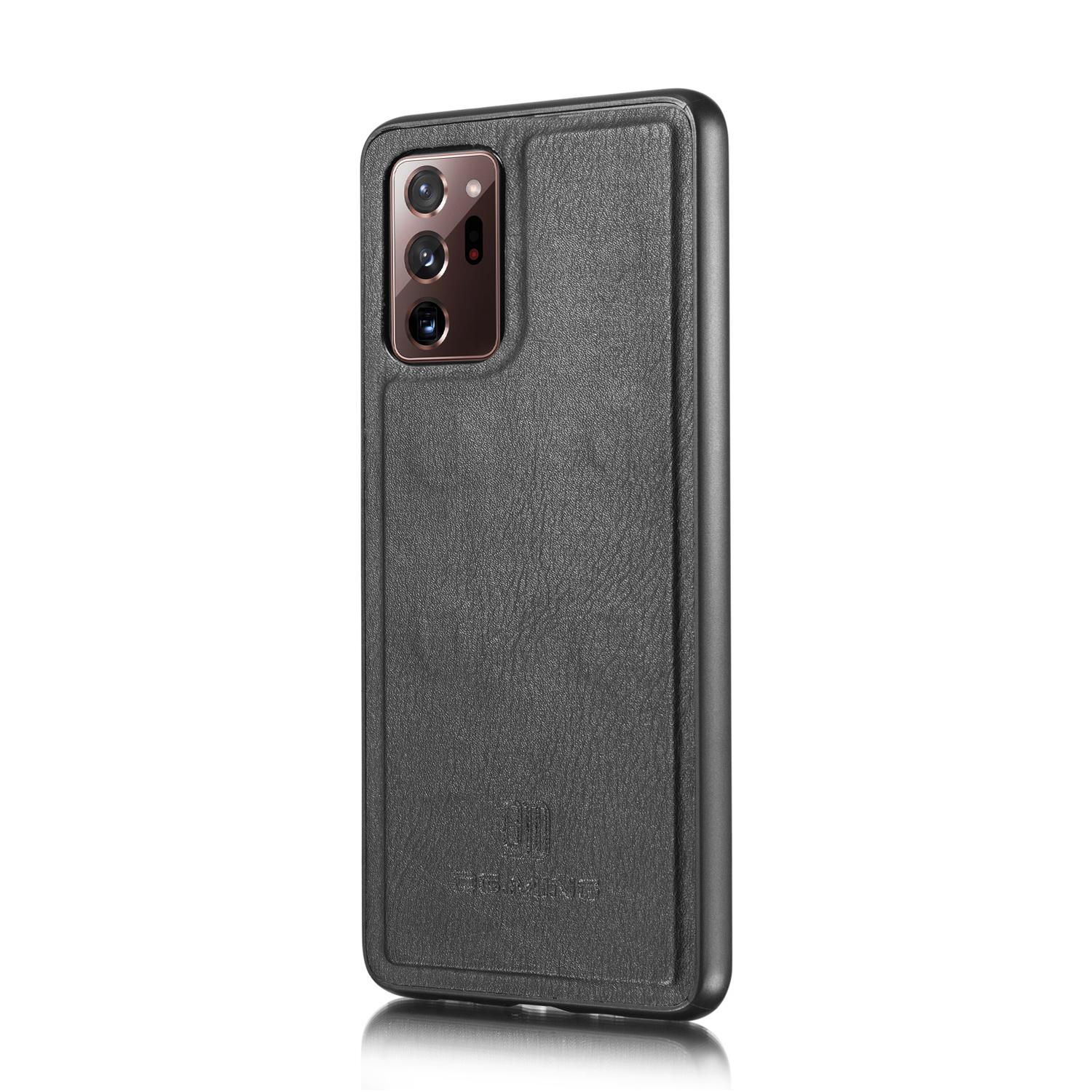 Samsung Galaxy Note 20 Ultra Pungetui med aftageligt cover, Black