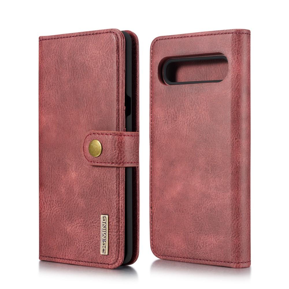 Samsung Galaxy S10 Pungetui med aftageligt cover, Red