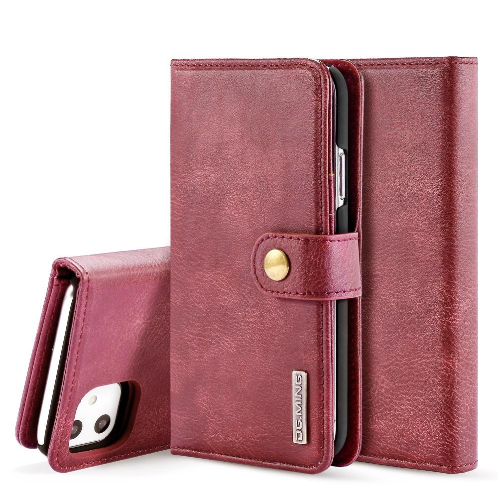iPhone 11 Pungetui med aftageligt cover, Red