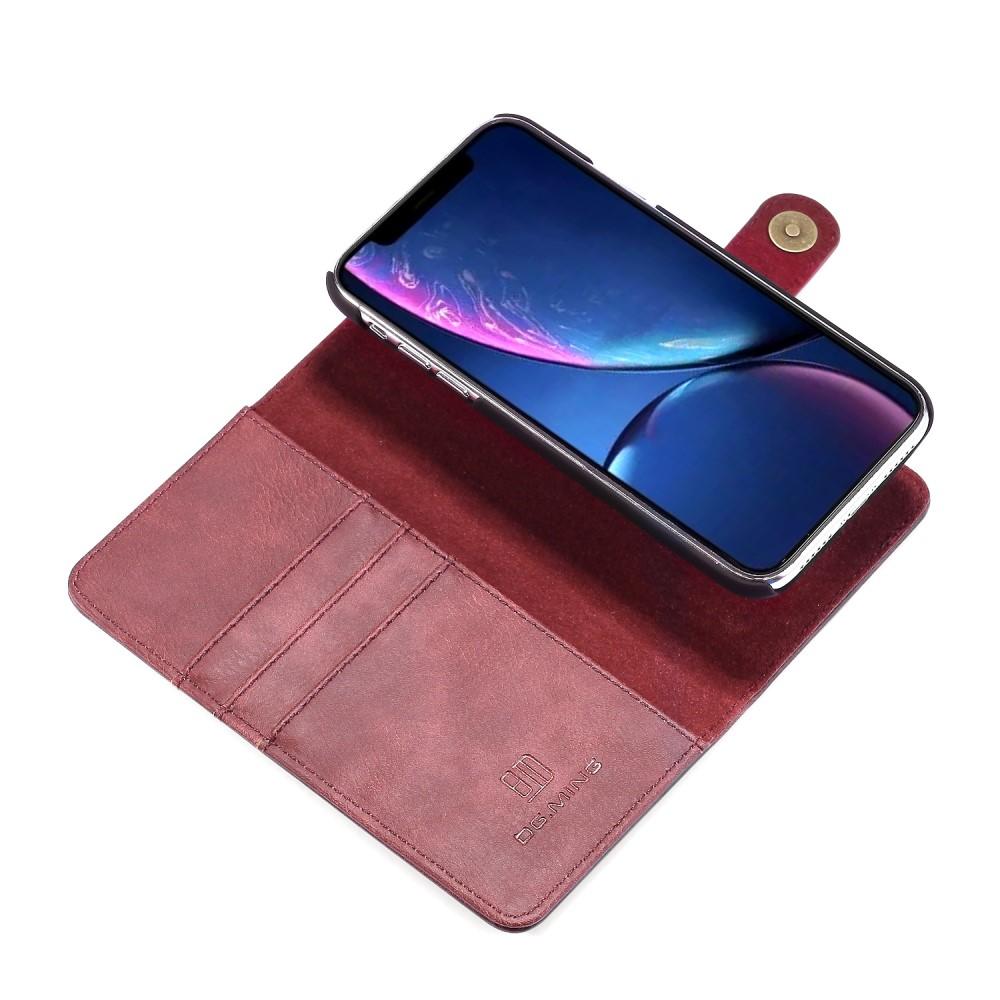 iPhone 11 Pungetui med aftageligt cover, Red